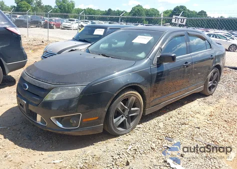 2010 Ford Fusion Sport из США, поврежденный, VIN 3FAHP0KC8AR254407